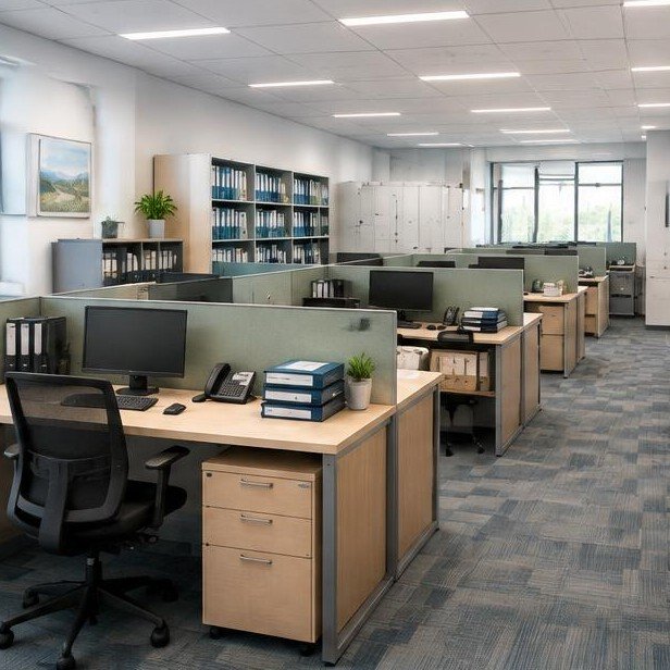 Design concept visualization of office block for government & institutions