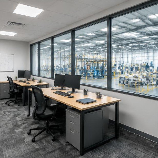 Design concept: Site office & welfare concept for Industrial Facilities